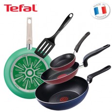 [테팔] 프레쉬무드 프라이팬 28cm+뒤집개+파워블루 멀티팬 28cm+미니팬 12cm+18cm  TFC-FM8STPBWEP1218
