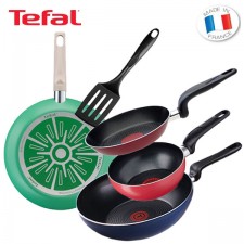 [테팔] 프레쉬무드 프라이팬 28cm+뒤집개+파워블루 멀티팬 28cm+미니팬 18cm+미니볶음팬 16cm  TFC-FM8STPBWEP18W