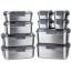 [인콕] 스텐모어 29호세트 500ml*2 / 600ml*2 / 1,500ml*1 / 2,000ml*1 / 2,600ml*2 / 3,600ml*2