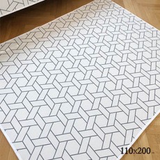 마르페이 헥사곤 화이트 3D매쉬매트 쿨매트 110*200