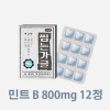 [메르헨]씨앤케이 씹는가글 민트 B 800mg 12정/의약외품