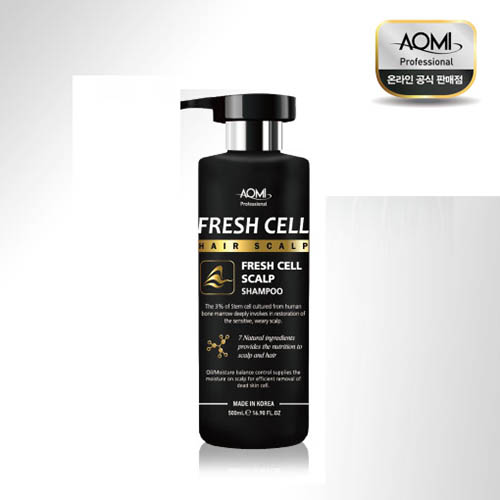 아오미 프레쉬 셀 스랩프 샴푸 500ml