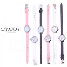 탠디(TANDY) 여성가죽시계 T-4012