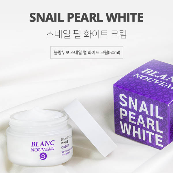 블랑누보 스네일 펄 화이트 크림 50ml