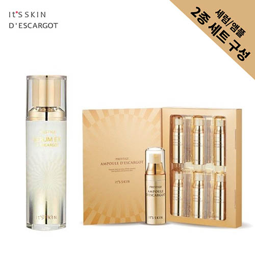 [잇츠스킨] 프레스티지 데스까르고 2종 세트 (세럼 / 앰플 세트구성)
