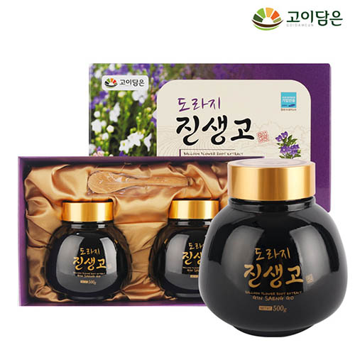 고이담은 도라지 진생고 (500g X 2병)/유통기한 2022년 6월 3일까지