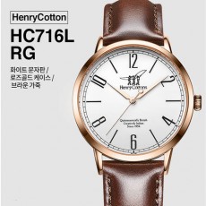 헨리코튼 2019년 신상품 손목시계 HC716L-RG