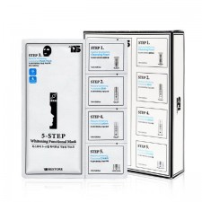 리스토어 5-스텝  화이트닝 기능성 마스크팩 25ml*10ea