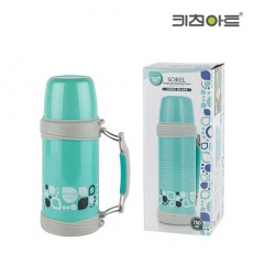 키친아트 스테인레스 보온병 750ml (민트)
