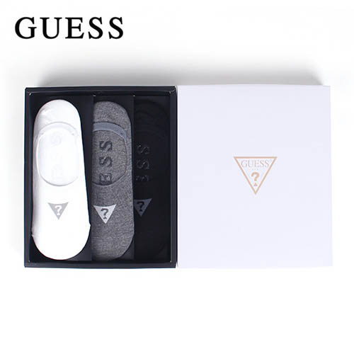 게스 남성용 덧신 3족 + 게스 쇼핑백