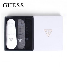 게스 남성용 덧신 3족 + 게스 쇼핑백