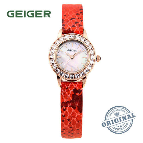 [GEIGER] 가이거 여성 가죽 시계 GE372_WTRE