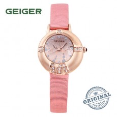 [GEIGER] 가이거 여성 가죽 시계 GE382_PKPK