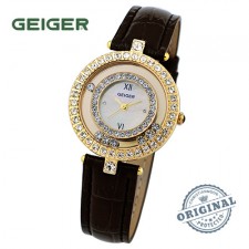 [GEIGER] 가이거 여성 가죽 시계 GE394_GDBK