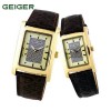 [GEIGER] 가이거 커플 가죽 시계 GE1118_GDBR
(남,여 택1)