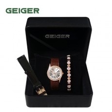 [GEIGER] SET 가이거 여성 메탈 시계  GE61128_RG