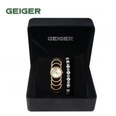 [GEIGER] SET 가이거 여성 메탈 시계  GE61140_GD