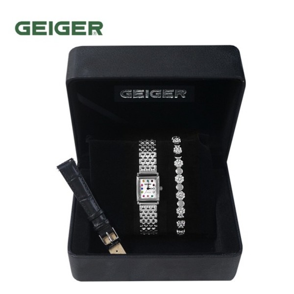 [GEIGER] SET 가이거 여성 메탈 시계 GE61189_WT