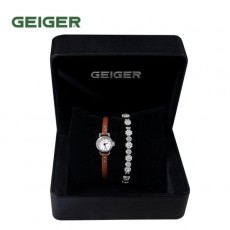 [GEIGER] SET 가이거 여성 메탈 시계 GE612004_WBR