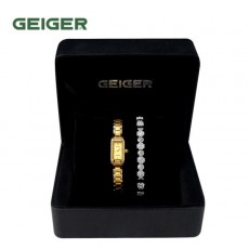 [GEIGER] SET 가이거 여성 메탈 시계 GE612014_GD