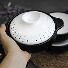 아일랜드 내열냄비[화이트] 小