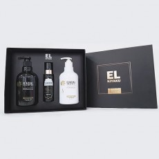이엘키야쿠 프리미엄 3종 셋트 (샴푸500ml+아르간오일100ml+트리트먼트500ml)