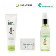 닥터동키 토탈케어 아토 솔루션 B 3종세트(수딩젤120ml,크림75g,오일미스트130ml)