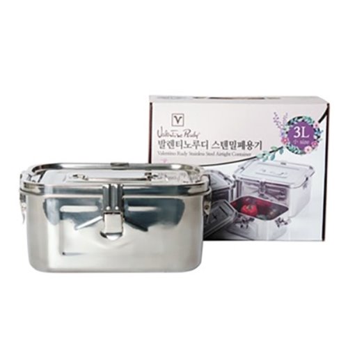 발렌티노루디 스텐밀폐용기 3L