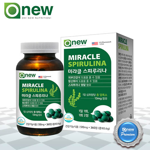 오뉴바이오 미라클 스피루리나 360정 / 6개월