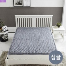 [더조은잠] 마이크로모달 온열DC 탄소섬유매트 싱글 웨이브블루