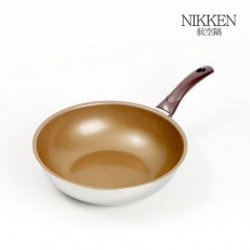 [NIKKEN] 항공 니켄 스핀 프리코팅 웍팬 30cm W/P
