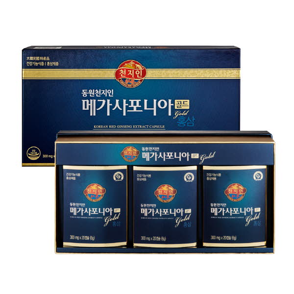 동원천지인 홍삼 메가사포니아 골드 (60캡슐)