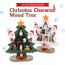 Christmas Character Wood Tree 산타 CMWT1001
