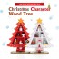 Christmas Character Wood Tree 하우스 小 CMWT1002