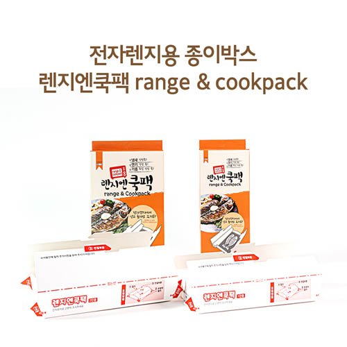 렌지엔쿡팩 1인용 (3매입x1케이스)x5ea+2인용 (2매입x1케이스)x5ea
