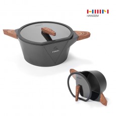 한샘 마이쿡 IH 주물 스탠딩 냄비 20cm 양수