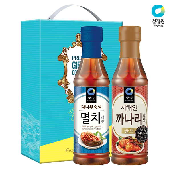 청정원 멸치액젓 까나리액젓(2종)-타신