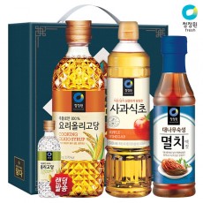 청정원 올리고당700 사과식초 멸치액젓(3종)