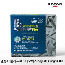 일동 데일리 프로 바이오틱스19종 2000mg x 60포