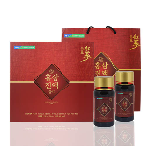 김포파주인삼농협 6년근홍삼진액골드 75ml X 10병