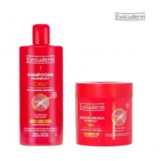 이볼루덤 케라틴 염색모 전용샴푸 400ML + 케라틴 염색모 헤어마스크 500ML