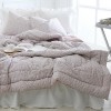 [쉐모아] 미니플 핑크 차렵이불Q 풀세트(이불1P,패드1P,베개커버2P,베개솜2P)