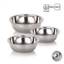 [리빙아트] 제로 스텐 스텐믹싱볼 3종