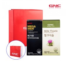 GNC 남성간건강세트(메가맨 90정 90일분 * 밀크시슬 60캡슐 60일분)