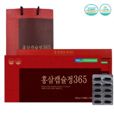 김포파주인삼농협 홍삼캡슐정365 (90mgX30캡슐X4개입)