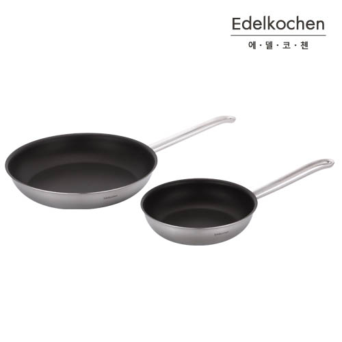 에델코첸 에디션 통3중 IH 스텐 프라이팬 2종A