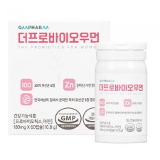 [지엠팜] 더프로바이오우먼 (60캡슐/ 30일분)