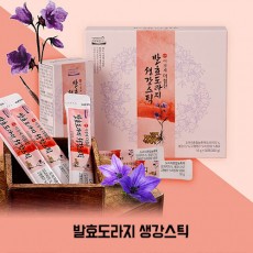 래오이경재 더힘찬 발효도라지 생강스틱/쇼핑백포함