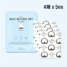 맥스 리턴 드라이/제습제 (4매x5ea)