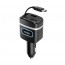 루피 QC3.0 USB2포트 차량용충전기(타입C,자동감김) CGR2006AT